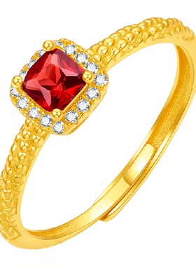 LUKKWAIFOOK/六桂福S925银戒指