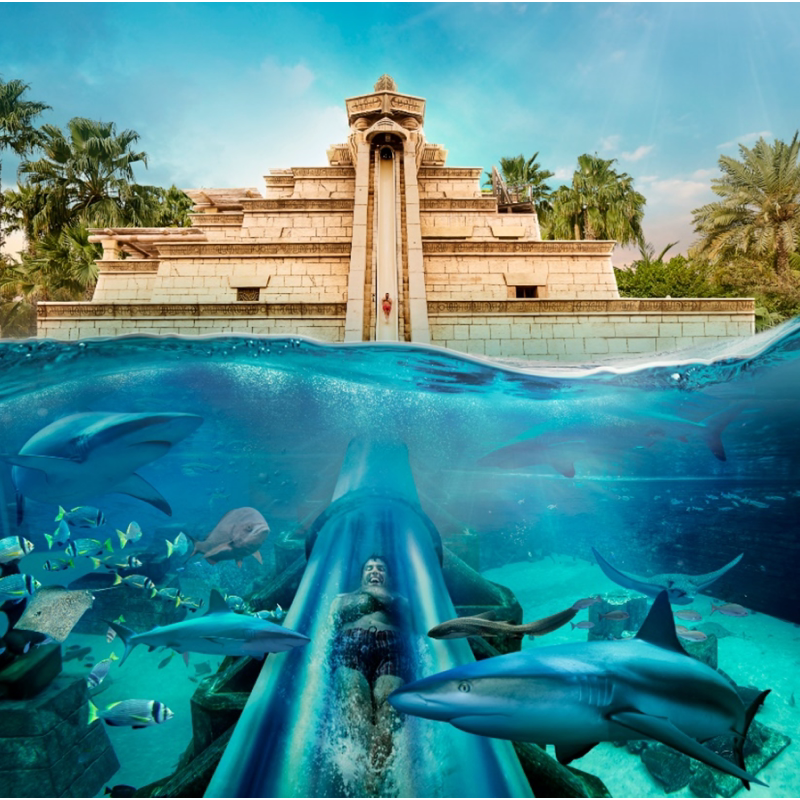 三亚亚特兰蒂斯水世界/水族馆/c秀门票演出一日游含接送 随订随走