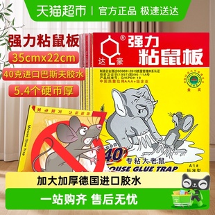 达豪老鼠粘强力粘鼠板加大加厚家用粘大老鼠一窝端老鼠贴捕鼠神器