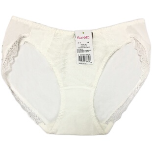 欣姿芳舒适无痕内裤低腰性感提臀三角裤凉爽蕾丝女式内裤6318