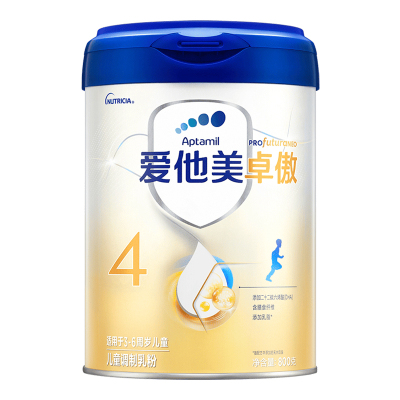 【自营】爱他美卓傲4段儿童调制乳牛奶粉800g*3罐装3-6岁官方正品