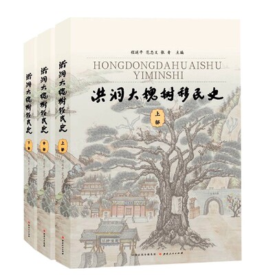 正版书籍 洪洞大槐树史（全3册）程延平山西人民出版社政治  人天书店畅销书排行榜