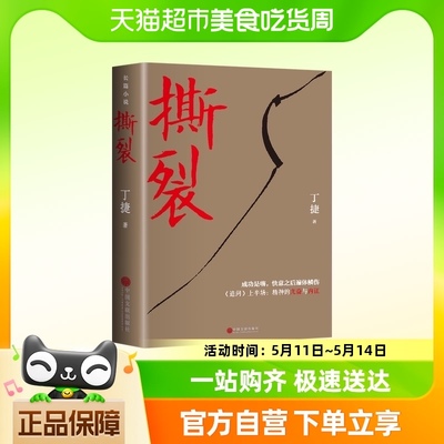 新华正版】撕裂 丁捷著追问上半场追问续作文化反腐作品贪官落马