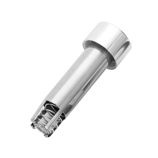 不锈钢弹簧自动送艾器艾条艾柱推艾器便携式艾灸盒温灸伴侣艾灸器