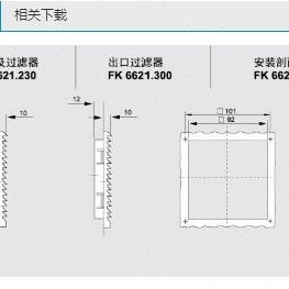 上海雷普FK6621.230（F2E-92B-230)机柜风扇控温散热通风窗带风机