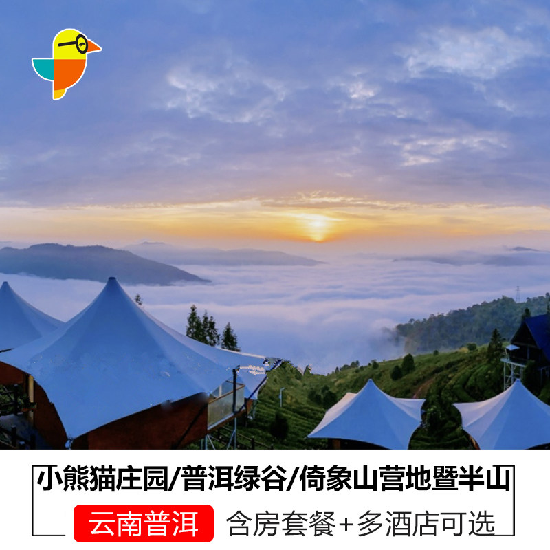 普洱小熊猫庄园酒店/倚象山营地暨半山酒店/普洱绿谷下午茶泳池