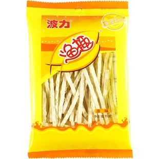 波力渔趣40g原味海苔味即食儿童零食小吃休闲食品店鱼条干丝旗舰
