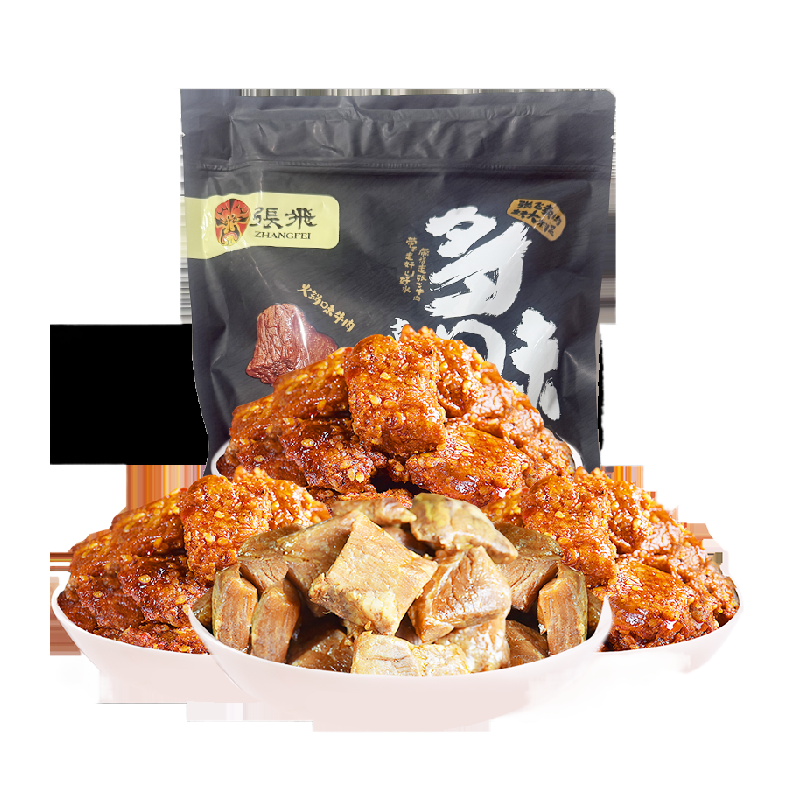 张飞多味牛肉零食500g四川成都特产真空熟食休闲零食小吃礼包