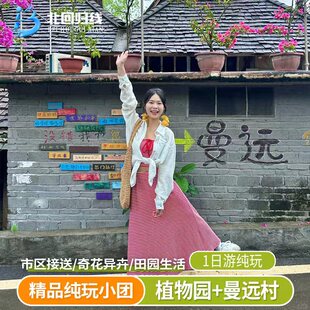 西双版纳中科植物园+曼远村一日游-送讲解丨精品小团丨市区接送