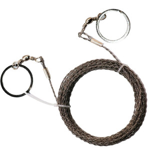 加粗多股长细线锯求生锯割水草锯子钢丝锯条不锈钢野外割草绳工具