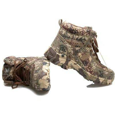 Boots militaires en nylon - dérapage - Ref 1397206 Image 4