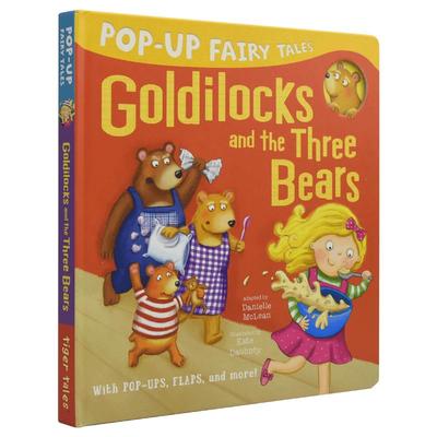 Pop-Up Goldilocks and the Three Bears 金发女孩和小熊 立体童话英语故事绘本 英国小老虎  儿童英文原版进口图书