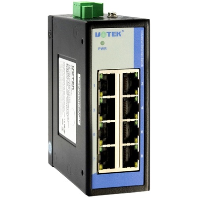 宇泰工业级交换机以太网口全百兆