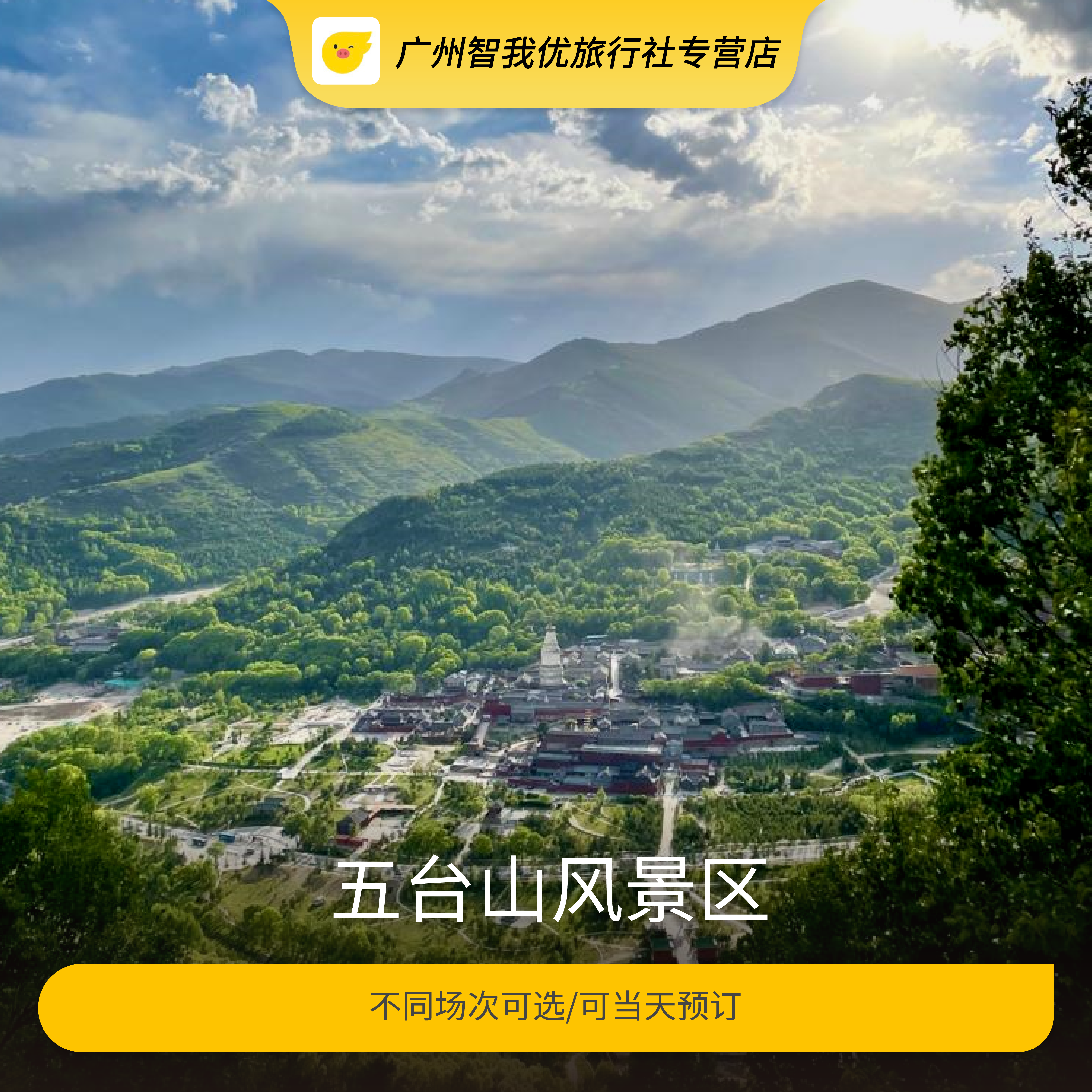 [五台山风景区-大门票]身份证验证使用
