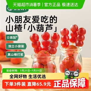 寶寶饞了小葫蘆山楂棒棒糖無添加白砂糖兒童零食