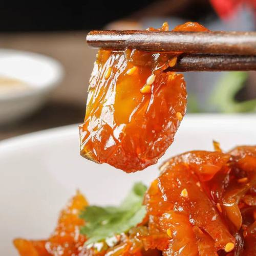 正宗海蜇头野生特产级凉拌菜酒店同款海蜇头商用海蜇丝海蜇花批发