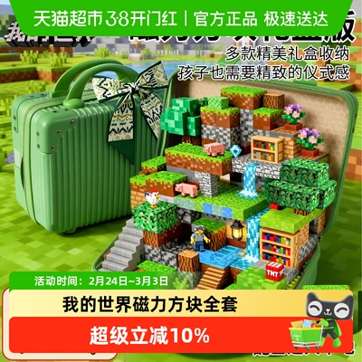 穗迪思益智玩具我的世界磁力方块