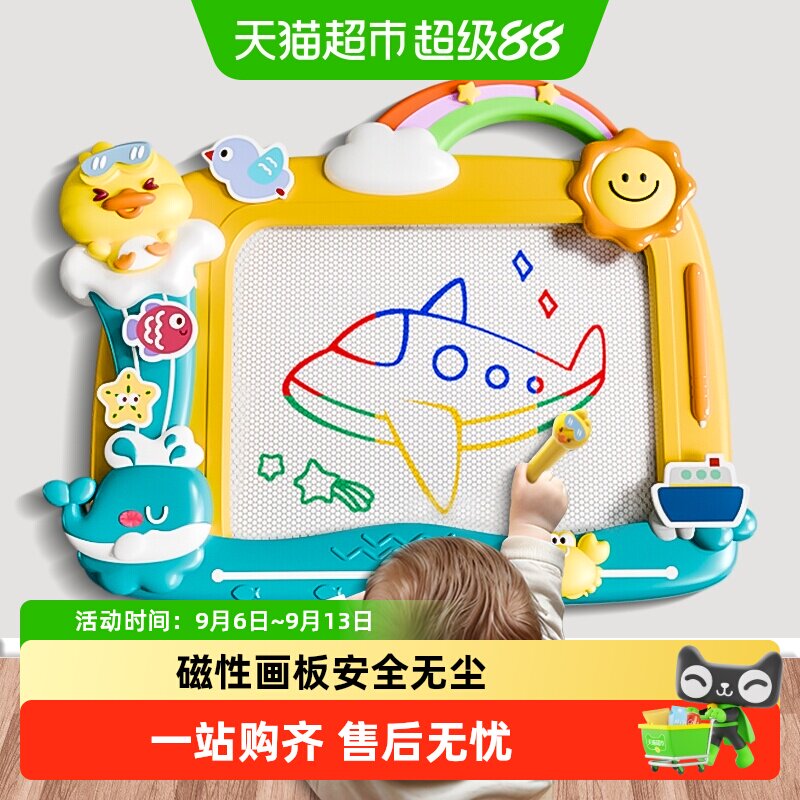 鑫行玩具婴幼儿磁性画板安全无尘图片
