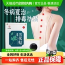 九芝堂三伏贴艾草穴位贴中药中医成人儿童冬病夏治三伏天养生药包