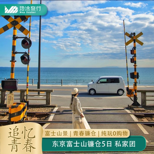 含機(jī)票日本旅游4晚5日純玩私家團(tuán)富士山鐮倉(cāng)東京自由送日本簽證