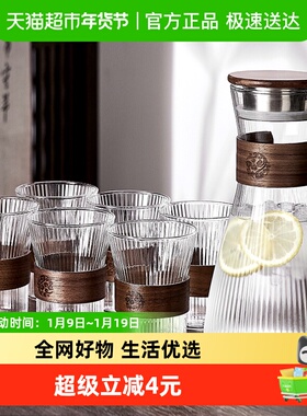 青苹果耐热玻璃水壶 新中式泡茶壶 防烫待客围炉煮茶壶1600ml