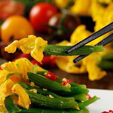 山东新鲜小黄瓜花包邮青瓜花特菜小嫩水果黄瓜顶花西餐厅生吃