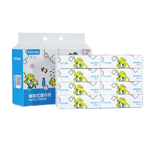 “浇了么”定制抽纸优等品四层280张*8包装