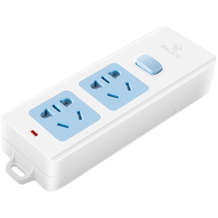 弱电箱电源小插座插排 无线自接线 钻孔固定送M4螺丝