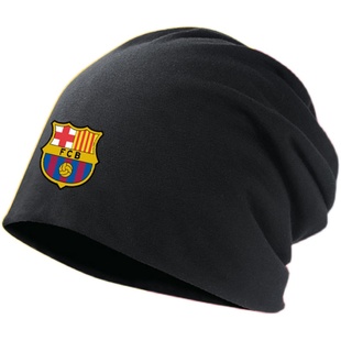 皇马马竞巴萨巴黎圣日耳曼阿森纳曼城足球运动包头帽子男女保暖帽