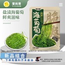 爱尚港盐渍锁鲜海葡萄儿童可吃绿色鱼子酱网红声控爆珠脆爽有蘸料