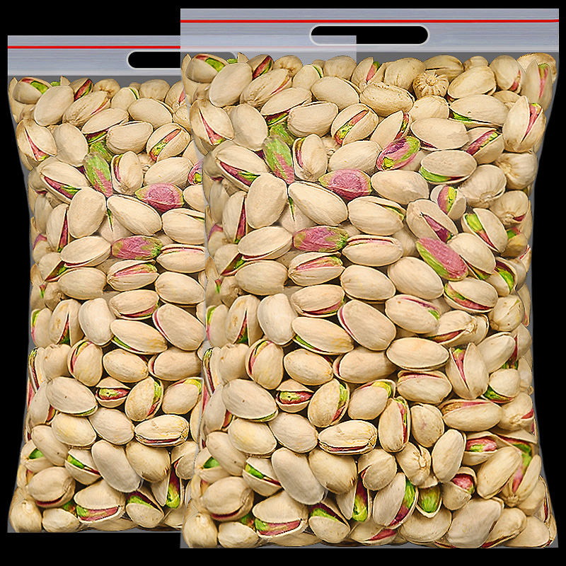 本色特大开心果500g盐焗原味坚果