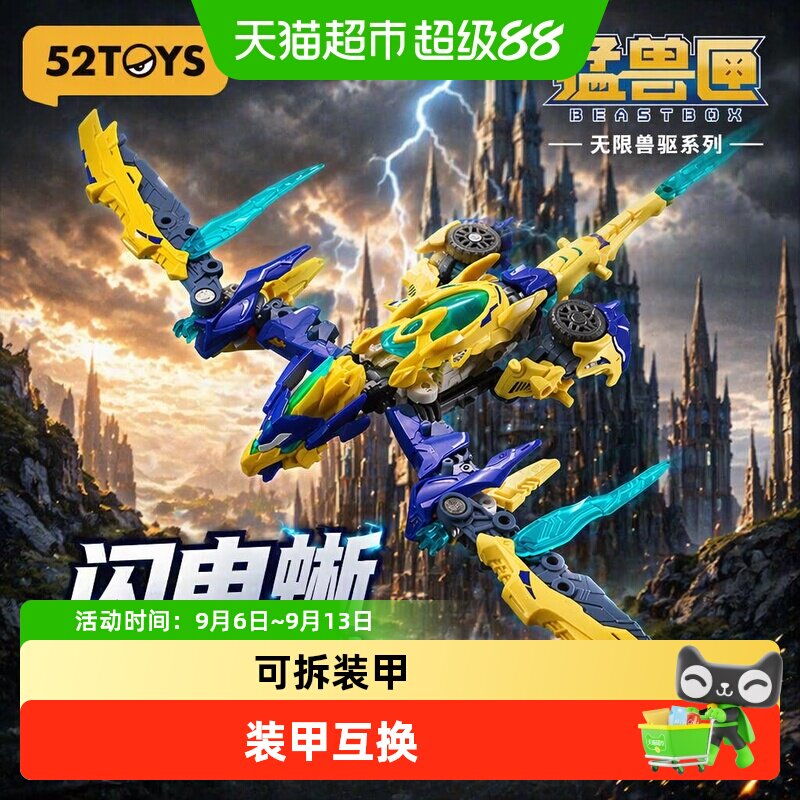 52TOYS猛兽匣无限兽驱系列玩具图片