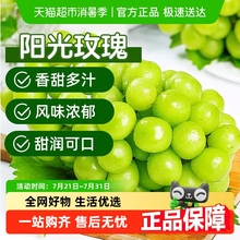 中果正宗阳光玫瑰葡萄晴王葡萄新鲜水果当季整串箱新鲜礼盒