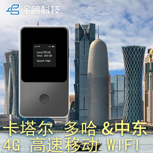 【途鸽】卡塔尔 &中东多国随身wifi租赁 多哈4G出国漫游上网