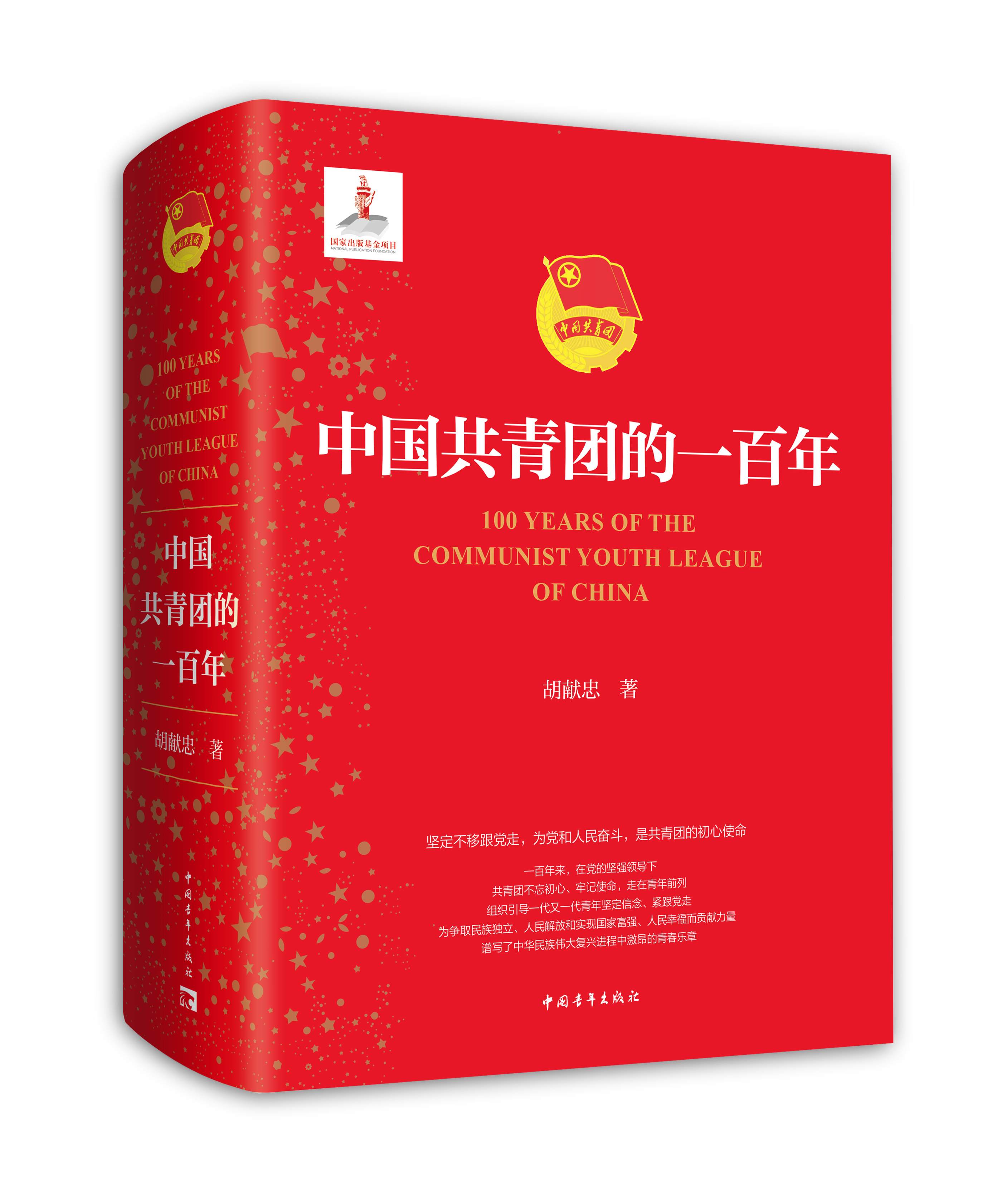 正版现货 中国共青团的一百年 广大团干部、团员青年学习中国共青团历史的参考 胡献忠著中青出版社