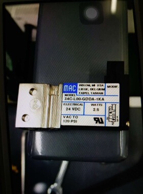 MAC电磁阀34C-L00-GDDA-1KA现货