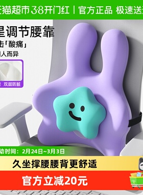 STG腰靠垫座椅靠背垫工位久坐护腰神器办公室靠背垫椅子腰部支撑