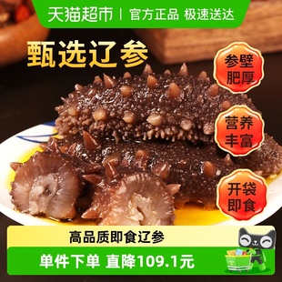 仲秋海参即食大连海参辽参刺参17 19只500g鲜活海参淡干货