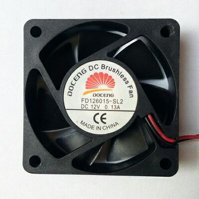 全新FD126015-SL2 12V 0.13A  6厘米6015静音大风量机箱散热风扇