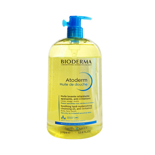Bioderma/贝德玛贝德玛 保湿滋润以油养肤 1000ml沐浴油补水清洁