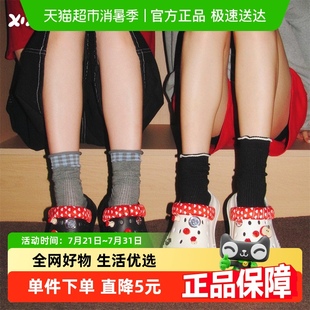 细细条 户外防滑防臭女士夏EVA新款 凉拖趣味ins可爱红苹果洞洞鞋