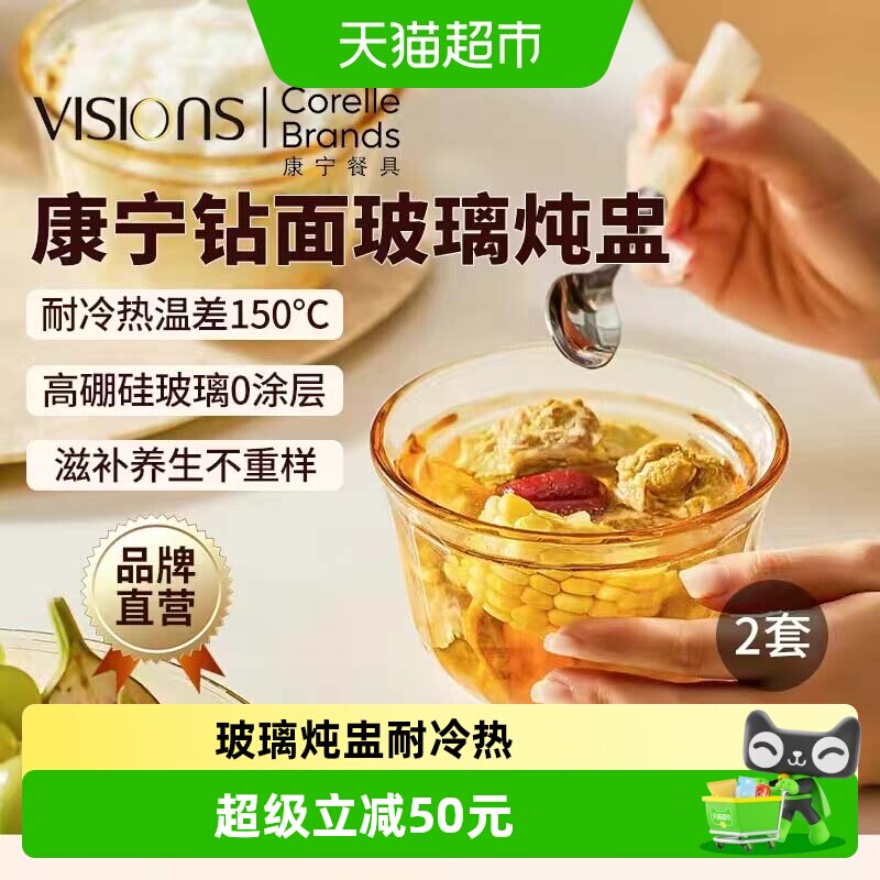 VISIONS炖盅450ml*2只