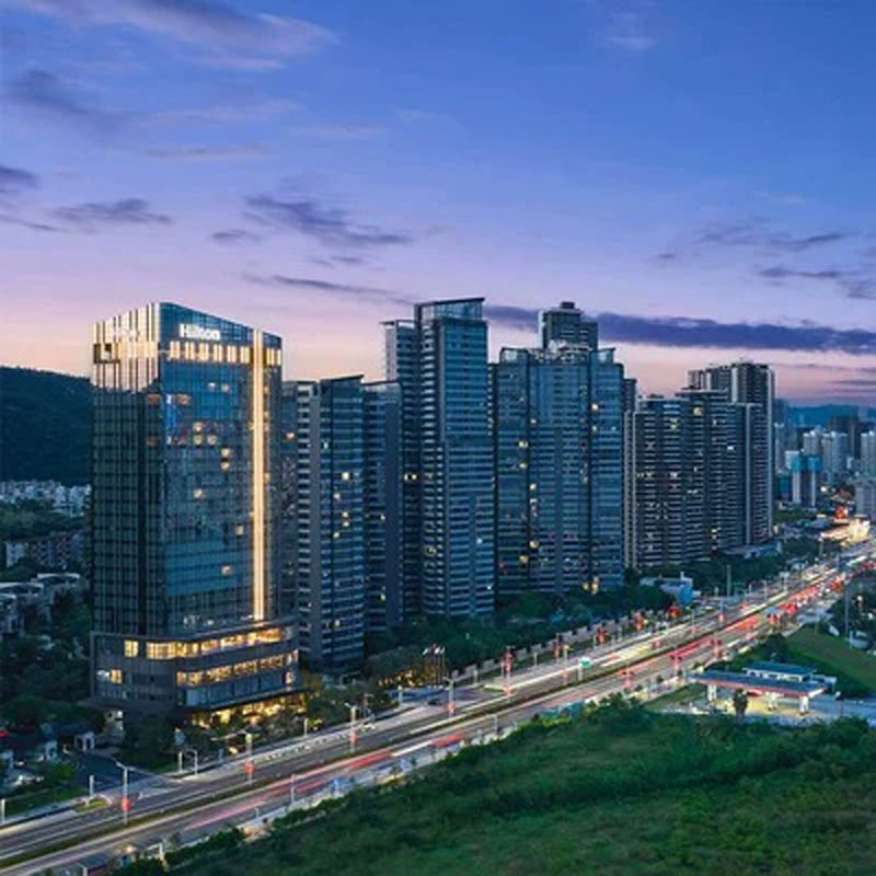 珠海希尔顿酒店1-3晚部分含早+消费额度/行政礼遇