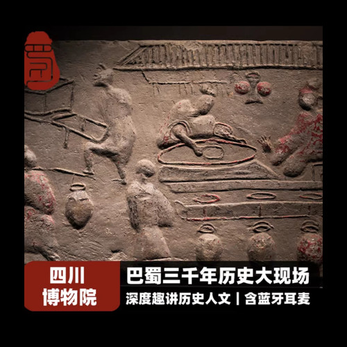 【蜀小匠】四川博物院1.5H金牌私享包团人工讲解   含门票代约
