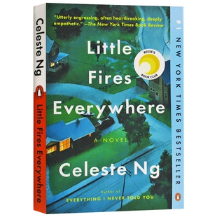 英文原版小说 遍地小火苗 小小小小的火 Little Fires Everywhere 英文版 无声告白作者伍绮诗新作