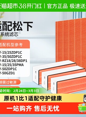 适配松下新风系统滤芯FY-35/25/15/50ZDP1C过滤网FY-E15/25/35PMA