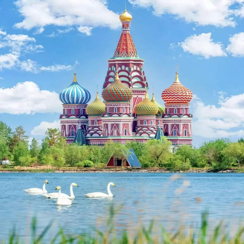 【含机票】俄罗斯摩尔曼斯克+莫斯科+圣彼得堡追光9天之旅