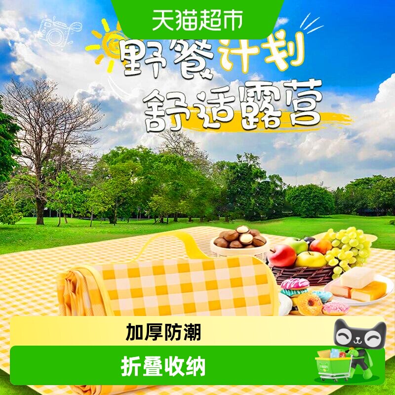 妙然防潮垫加厚户外露营野餐垫图片