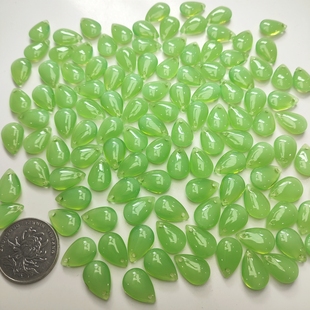 121卡10x15单孔琉璃吊坠一百克图片全部