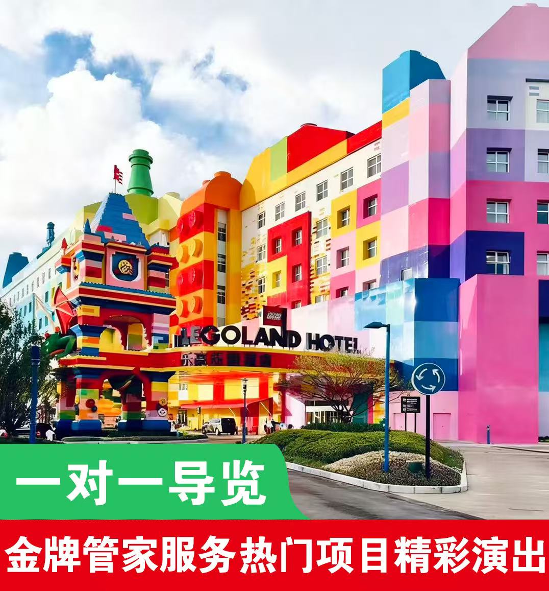 上海乐高乐园一对一【家庭版】线下人工带玩1对1家庭管家陪伴